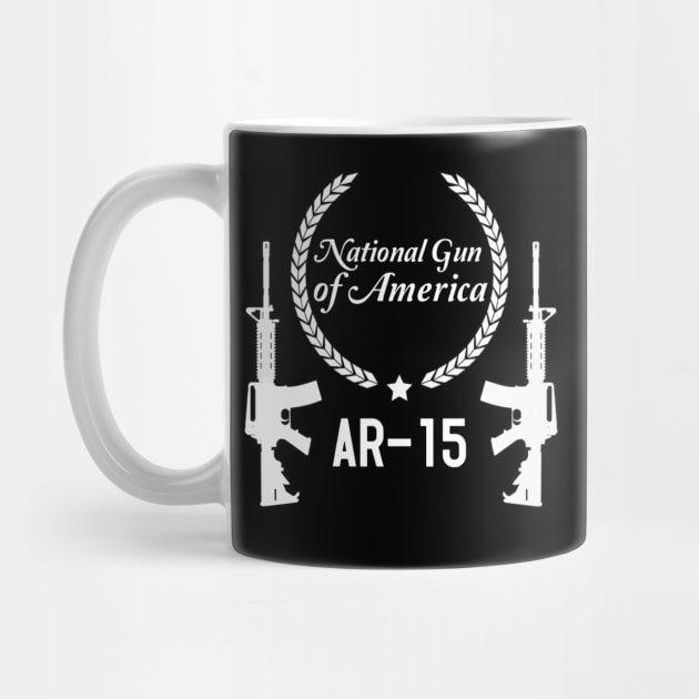 National Gun of America AR-15 by LedgeableDesigns